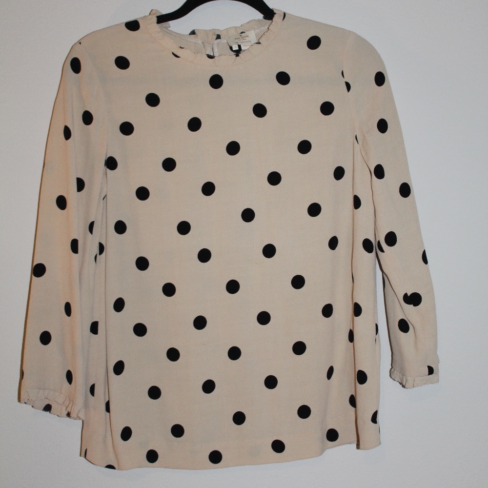 Kate Spade Polka Dot Blouse